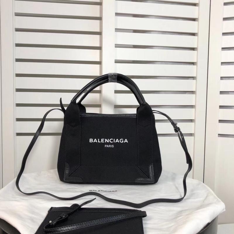 Balenciaga Bags 339933 Mini Canvas Black Edge